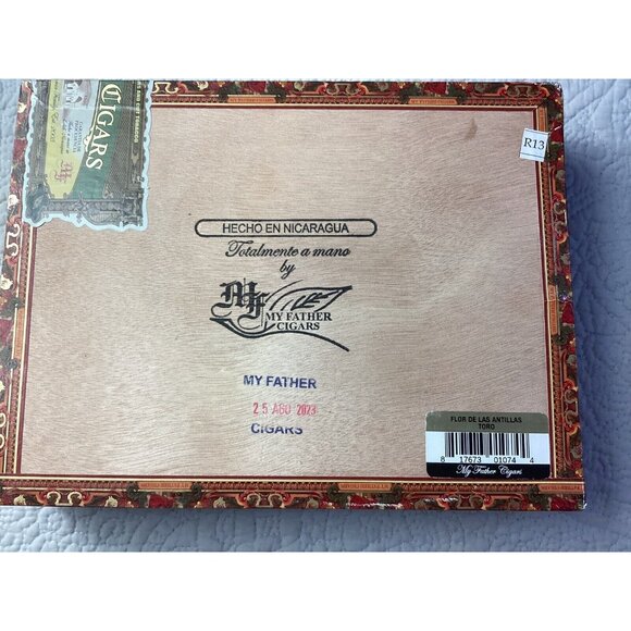 My Father Cigars Flor De Las Antillas Cigar Box* EUC - Picture 4 of 5
